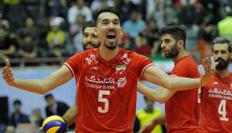 قهرمانی قدرتمندانه بلندقامتان والیبال ایران در آسیا