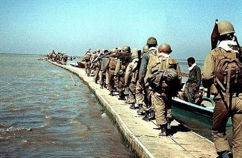 بازسازی عملیات والفجر۸‌ در پارک موزه دفاع مقدس 