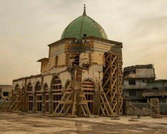 پایان مرحله نخست بازسازی مسجد جامع النوری موصل