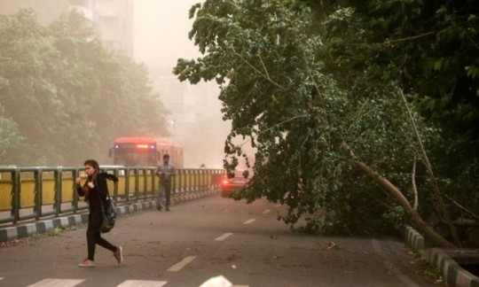 هشدار وقوع باد شدید در تهران