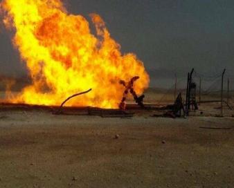 بمباران بازار فروش محموله های نفت مسروقه سوریه