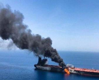 انفجار در یک نفتکش یونانی در یکی از  بنادر عربستان