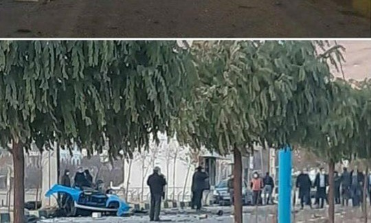 گزارش میدانی از محل ترور شهید محسن فخریزاده/ فیلم