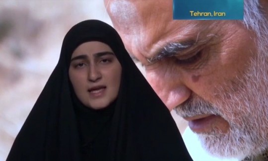 زینب سلیمانی با مسلط به زبان انگلیسی ترامپ و بایدن را روسیاه کرد! +فیلم
