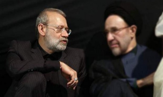 حساب ویژه خاتمی روی علی لاریجانی برای انتخابات 1400