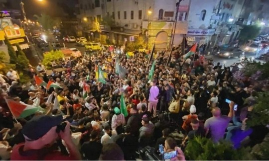 جشن پیروزی در سراسر فلسطین +تصاویر