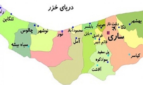 نتایج انتخابات ششمین دوره شورای شهر در استان مازندران