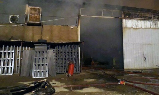 مرگ 5 نفر در وقوع آتش‌سوزی یک کارگاه مبل‌سازی 
