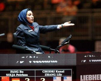 اولین داور زن ایران در المپیک به توکیو رسید