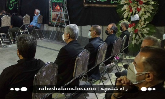 برگزاری مراسم شب اربعین حسینی در محله دروازه شمیران تهران+ تصاویر و فیلم
