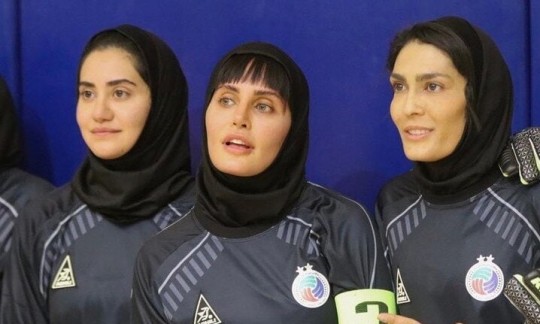 گلزنی الناز شاکردوست در بازی خیریه +عکس