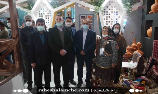 بازدید عضو هیئت رئیسه مجلس از غرفه‌های گردشگری مازندران + تصاویر