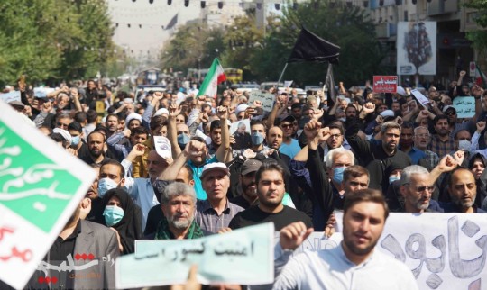 تهران علیه آشوبگران به پا خواست +تصاویر