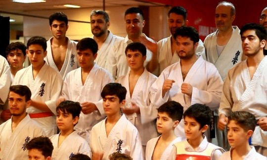استاد کاراته ایرانی مجید نسبی انتخاب اول سازمان کاراته روسیه شد