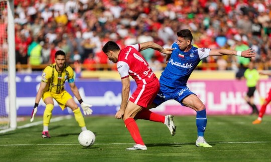 جشن پیروزی پرسپولیس در دربی بزرگ 