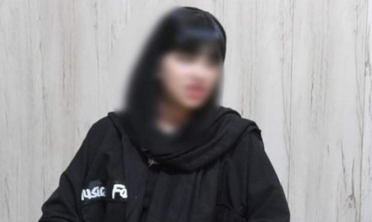 دستگیری دختر نیمه‌عریان در تهران +فیلم