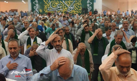 حاشیه‌های نماز جمعه امروز تهران در روز عید غدیر خم +تصاویر