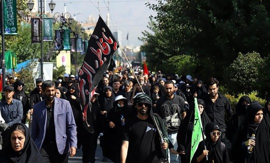  پیاده رویی جاماندگان تهرانی‌های اربعین حسینی ۱۴۰۲ +تصاویر