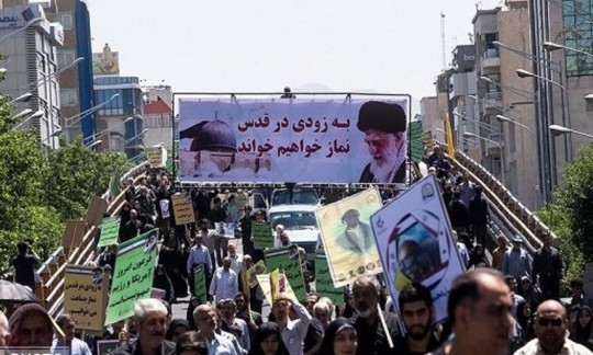 ایران یکصدا با فریاد «مرگ اسرائیل»