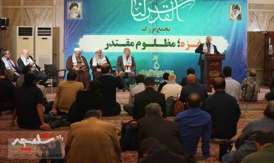 گزارش تصویری کامل از برگزاری تجمع «غزه؛ مظلوم مقتدر»