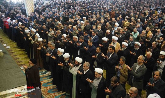 دومین نماز جمعه تهران در سال جدید برگزار شد +تصاویر