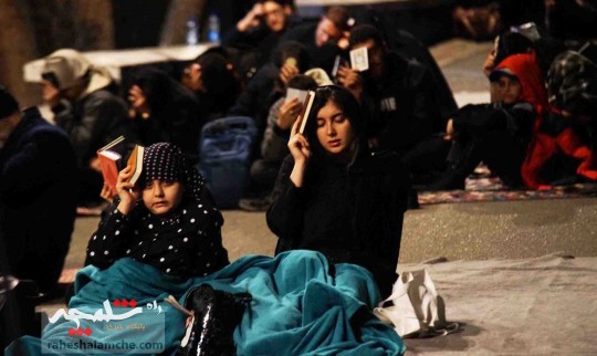 احیای شب بیست و سوم ماه رمضان در دانشگاه تهران +تصاویر