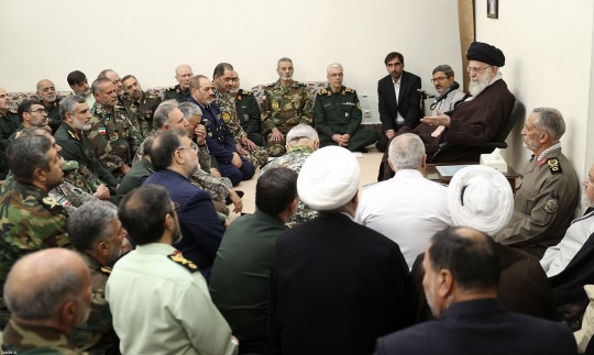 نیروهای مسلح یک چهره ستودنی از ملت ایران به نمایش گذاشتند