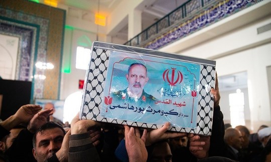 پیکر سردار پورهاشمی تشییع شد