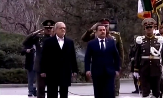 اتفاق جالب هنگام استقبال پزشکیان از نخست وزیر عراق/ فیلم