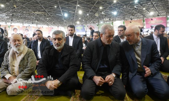 گزارش تصویری نماز جمعه تهران در روز قدس 
