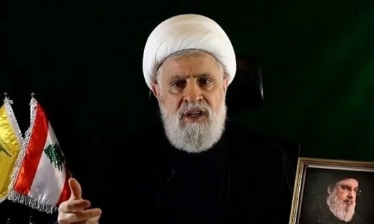 شیخ نعیم قاسم: فلسطین شکست‌ناپذیر و در نهایت پیروز خواهد شد