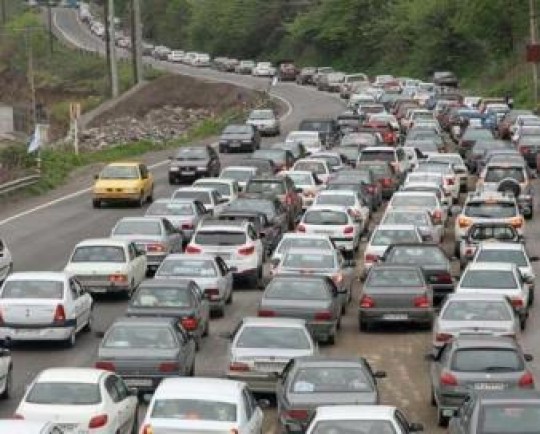 ترافیک جاده‌های شمالی