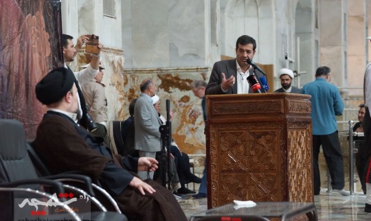حضور جامعه ورزش و جوانان در حرم امام خمینی(ره) +تصاویر