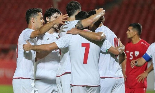 پیروزی ایران مقابل تیم ملی افغانستان