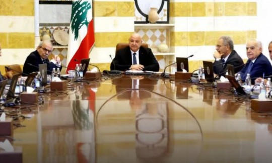ترک وزیران حزب الله و جنبش امل از جلسه هیات دولت لبنان